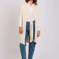 Women Regular Fit Cardigan - Off White