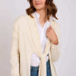 Women Regular Fit Cardigan - Off White