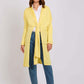 Women Regular Fit Cardigan - Yellowtail