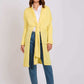 Women Regular Fit Cardigan - Yellowtail
