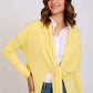 Women Regular Fit Cardigan - Yellowtail