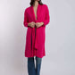 Women Regular Fit Cardigan - Pink