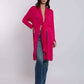 Women Regular Fit Cardigan - Pink