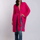 Women Regular Fit Cardigan - Pink