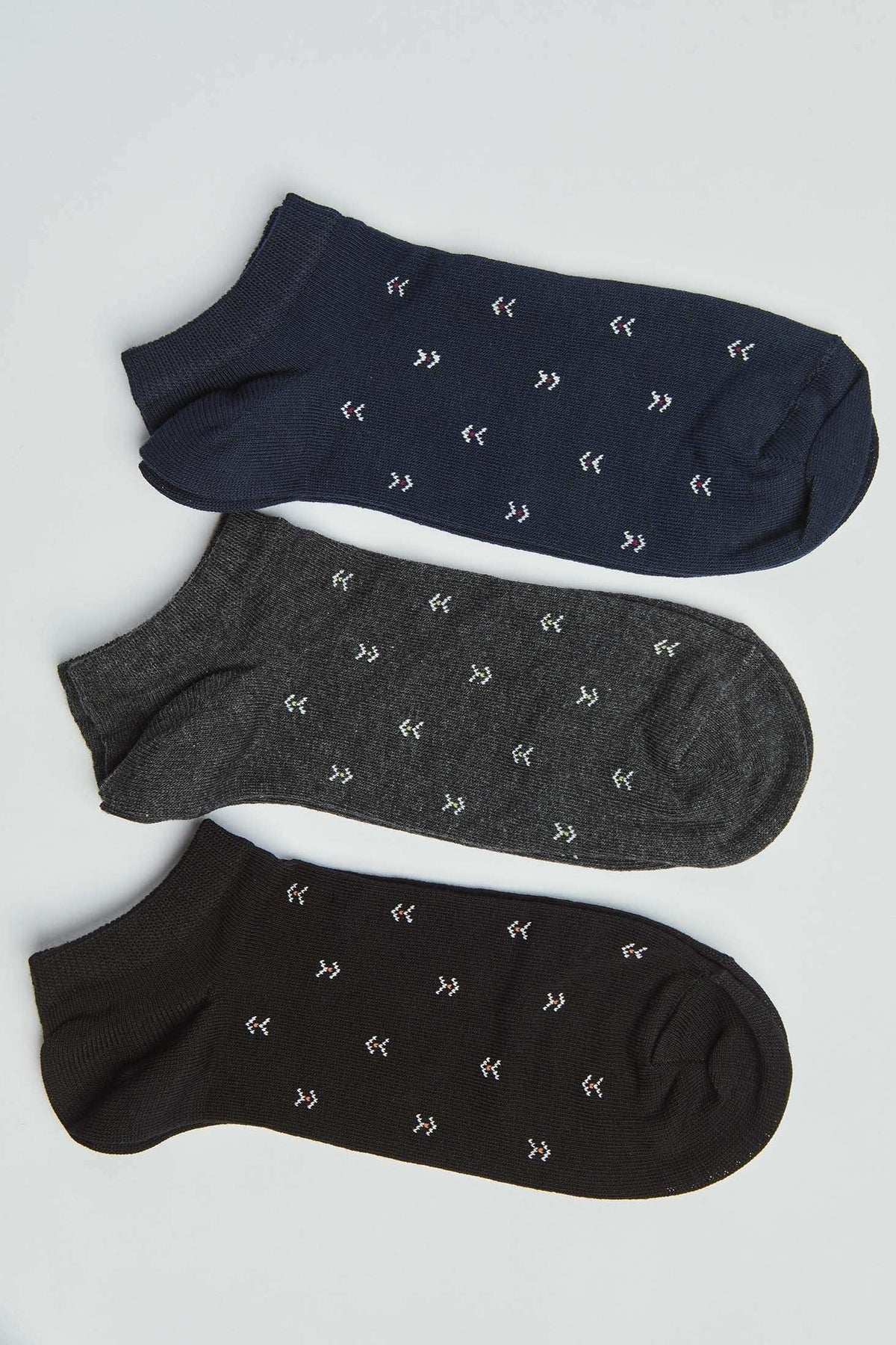 Set of 3 Small Arrows Ankle Socks