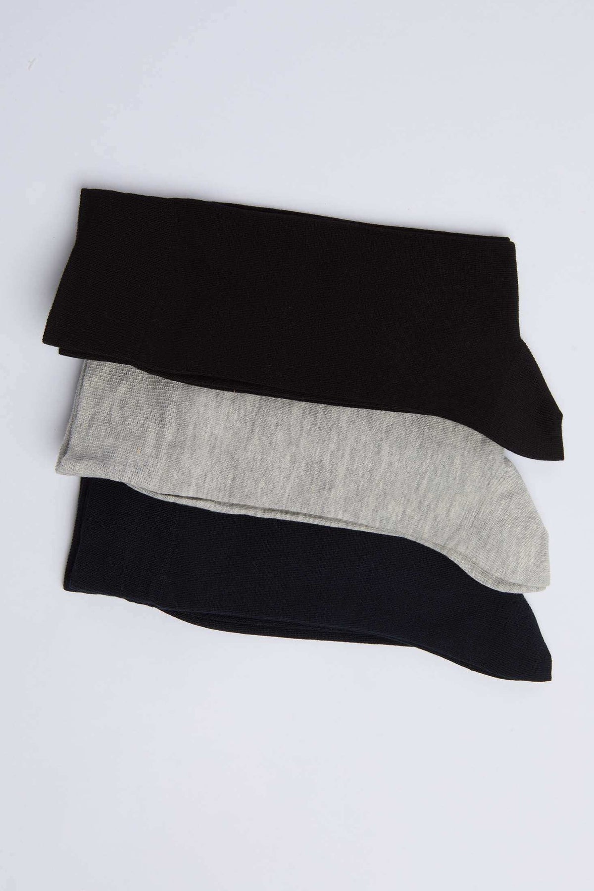 Solid 3 Stretch Socks with Comfortable Fit