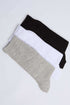 Basic Crew Socks - Pack of Three