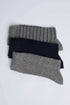 Striped & Polka Dots Crew Socks - Pack of Three
