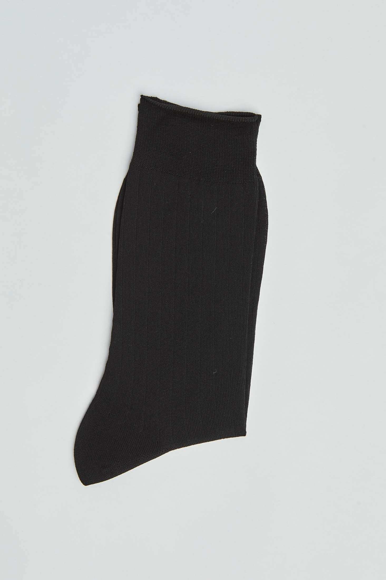 Classic Ribbed Socks with Soft Stretch