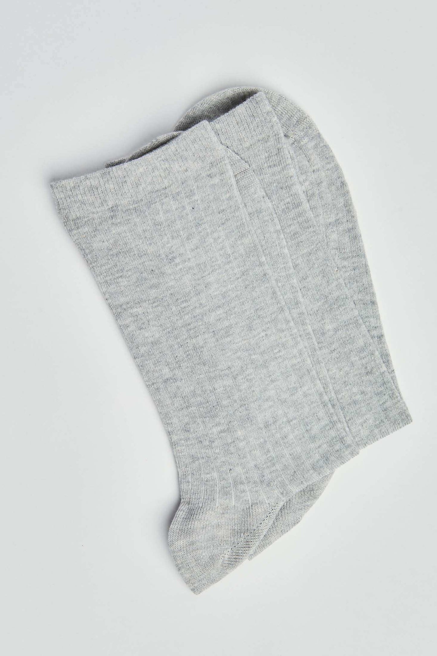 Classic Ribbed Socks with Soft Stretch