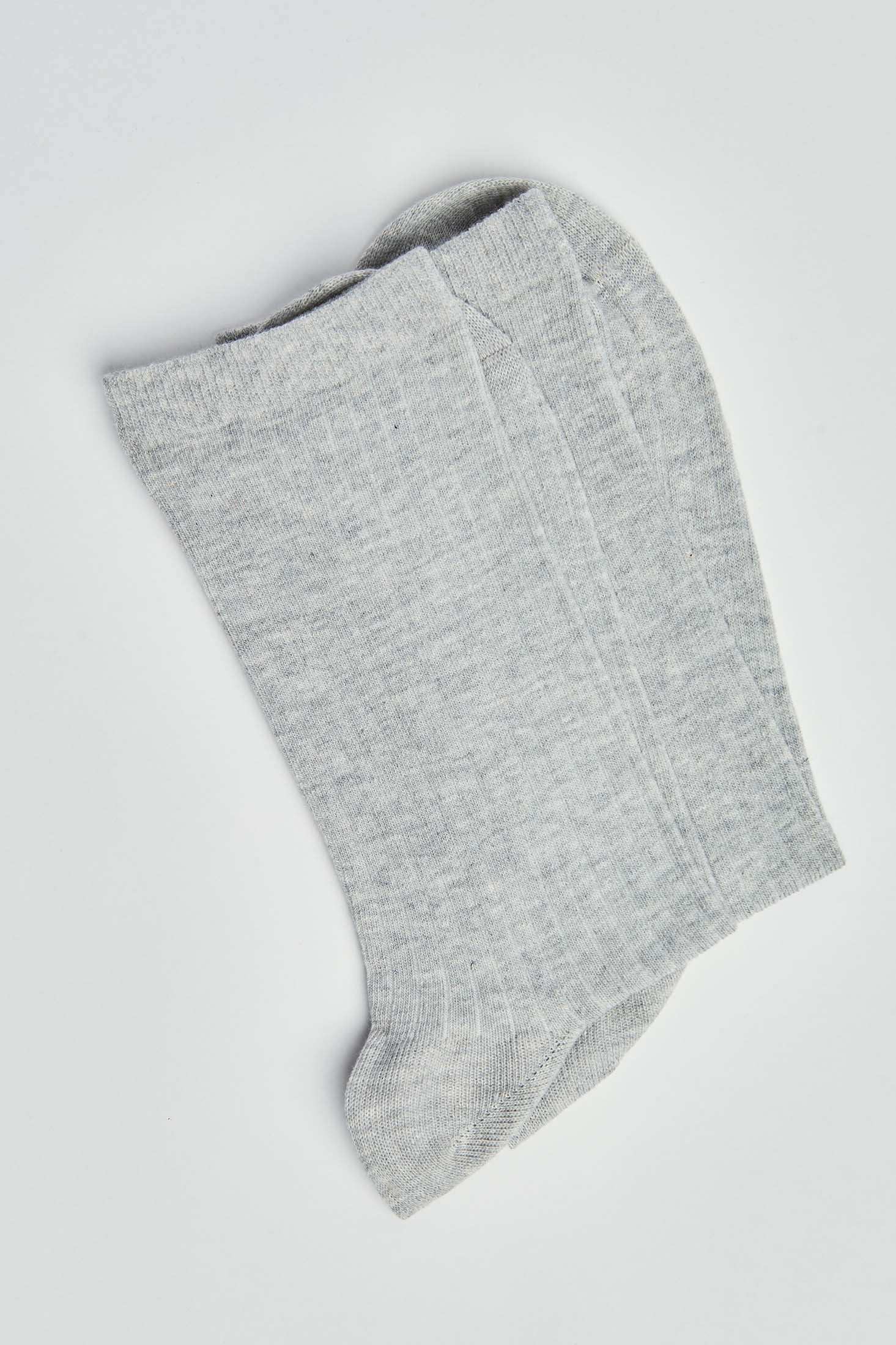 Classic Ribbed Socks with Soft Stretch