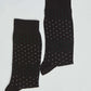 Refined Dress Socks with Dotted Pattern