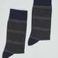 Smooth Dress Socks with Stripes