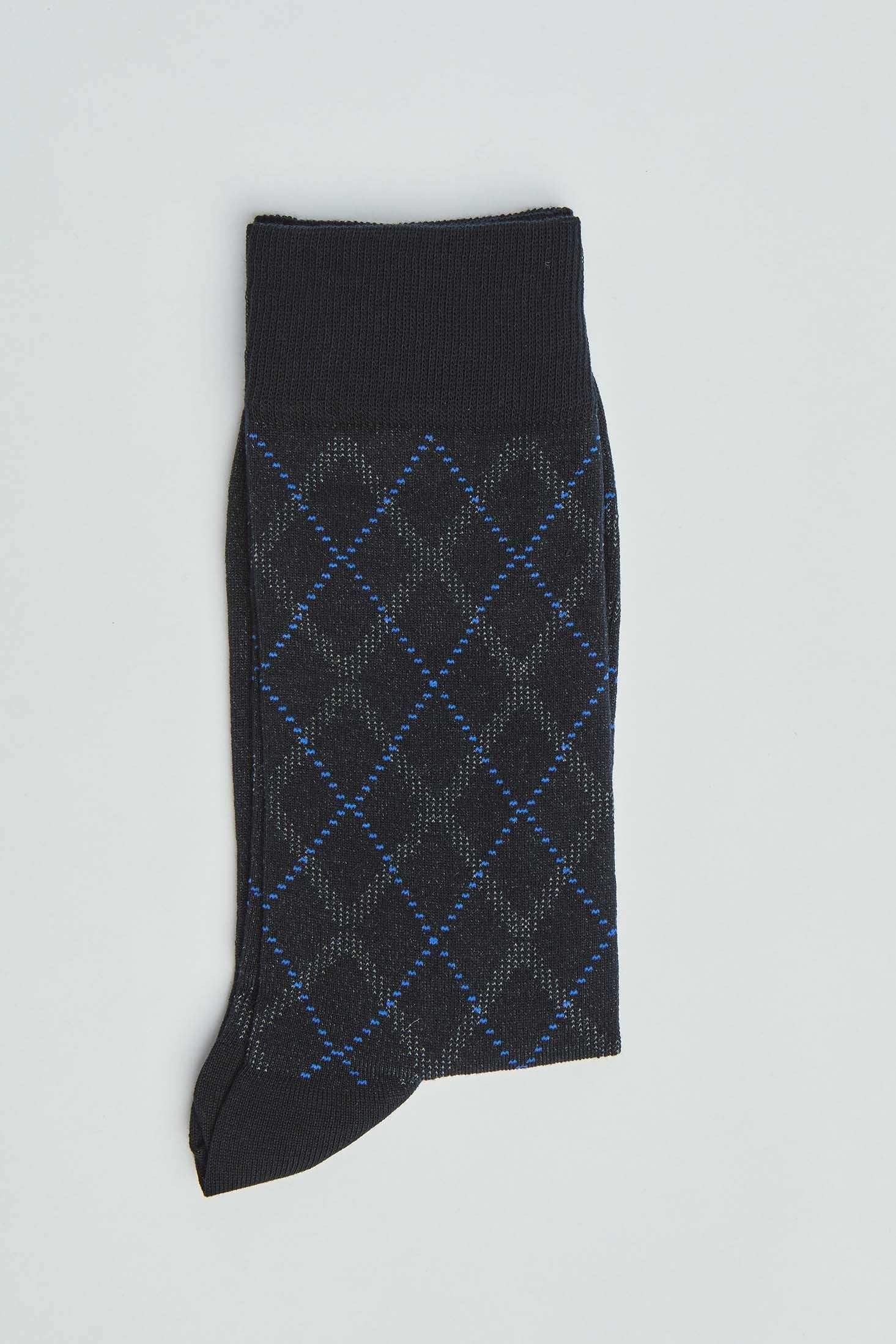 Argyle Dress Socks with Soft Stretch