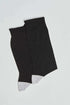 Solid Slip On Mid-Calf Socks