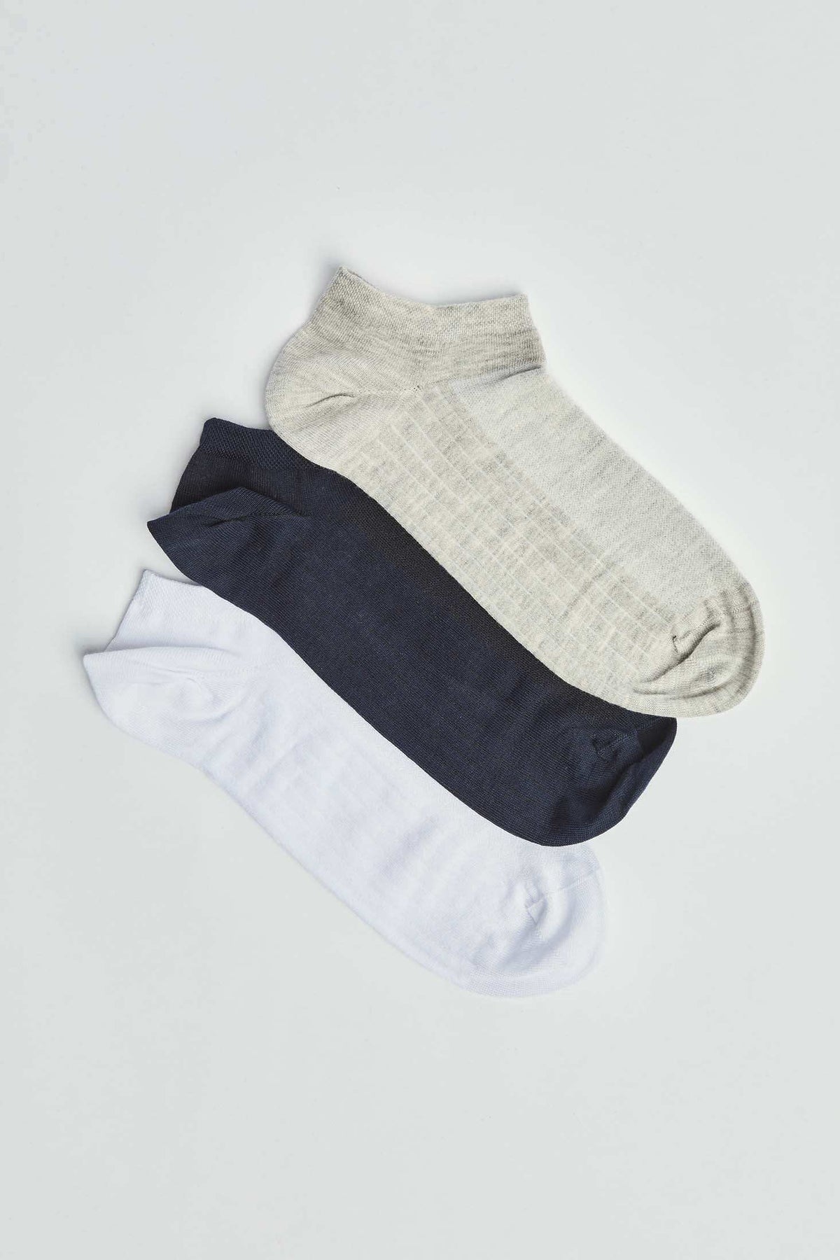 Pack of 3 Casual Ankle Socks