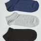 Set of 3 Dotted Ankle Socks