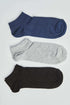 Set of 3 Dotted Ankle Socks