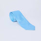 Dalydress light blue polka dot men's tie on white background