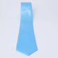 Light blue polka dot men's tie from Dalydress on white background