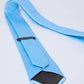 Dalydress men's light blue polka dot tie on white background