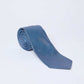 Dalydress men's blue patterned necktie on a plain white background