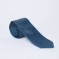 Dalydress men's blue patterned necktie on plain background, sophisticated Egyptian fashion