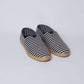 Dalydress men's striped espadrilles with jute sole, navy and white casual shoes