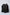 Dalydress black backpack with padded straps and mesh back, minimalist unisex design