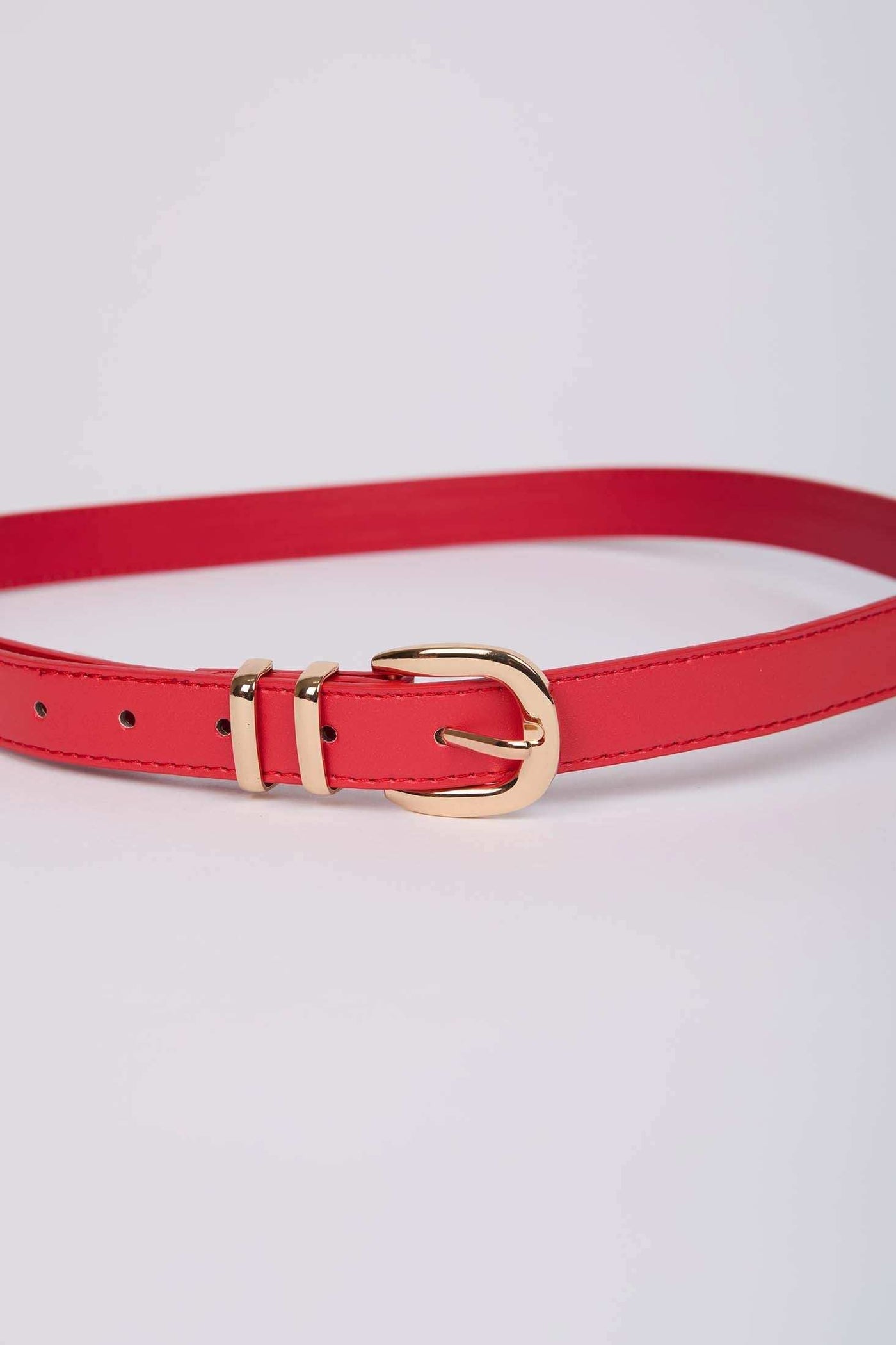 Women Belt - Red