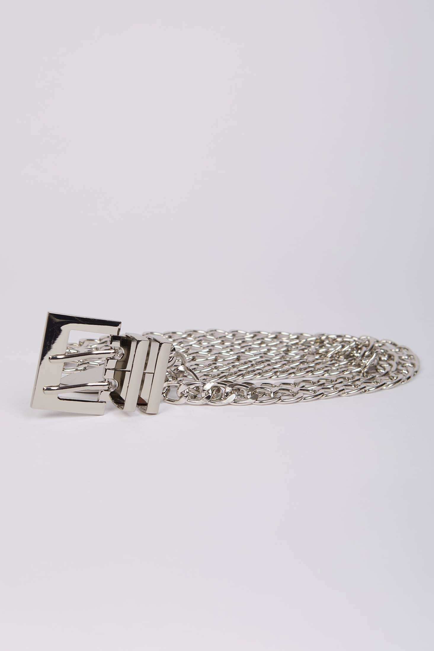 Women Belt - Silver