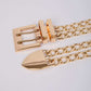 Women Belt - Gold