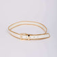 Women Belt - White