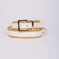 Women Belt - White