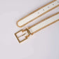 Women Belt - White