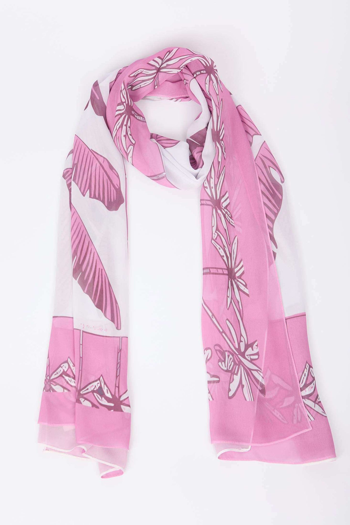 وشاح نسائي - وردي