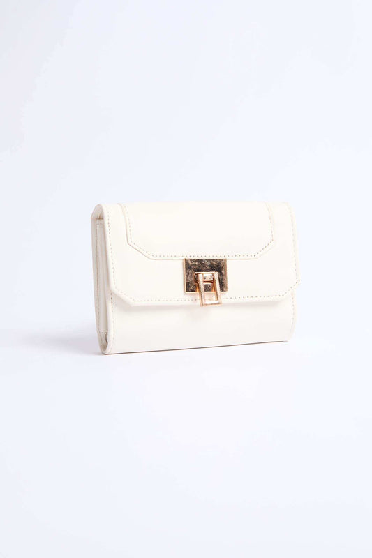 Women Wallet - White