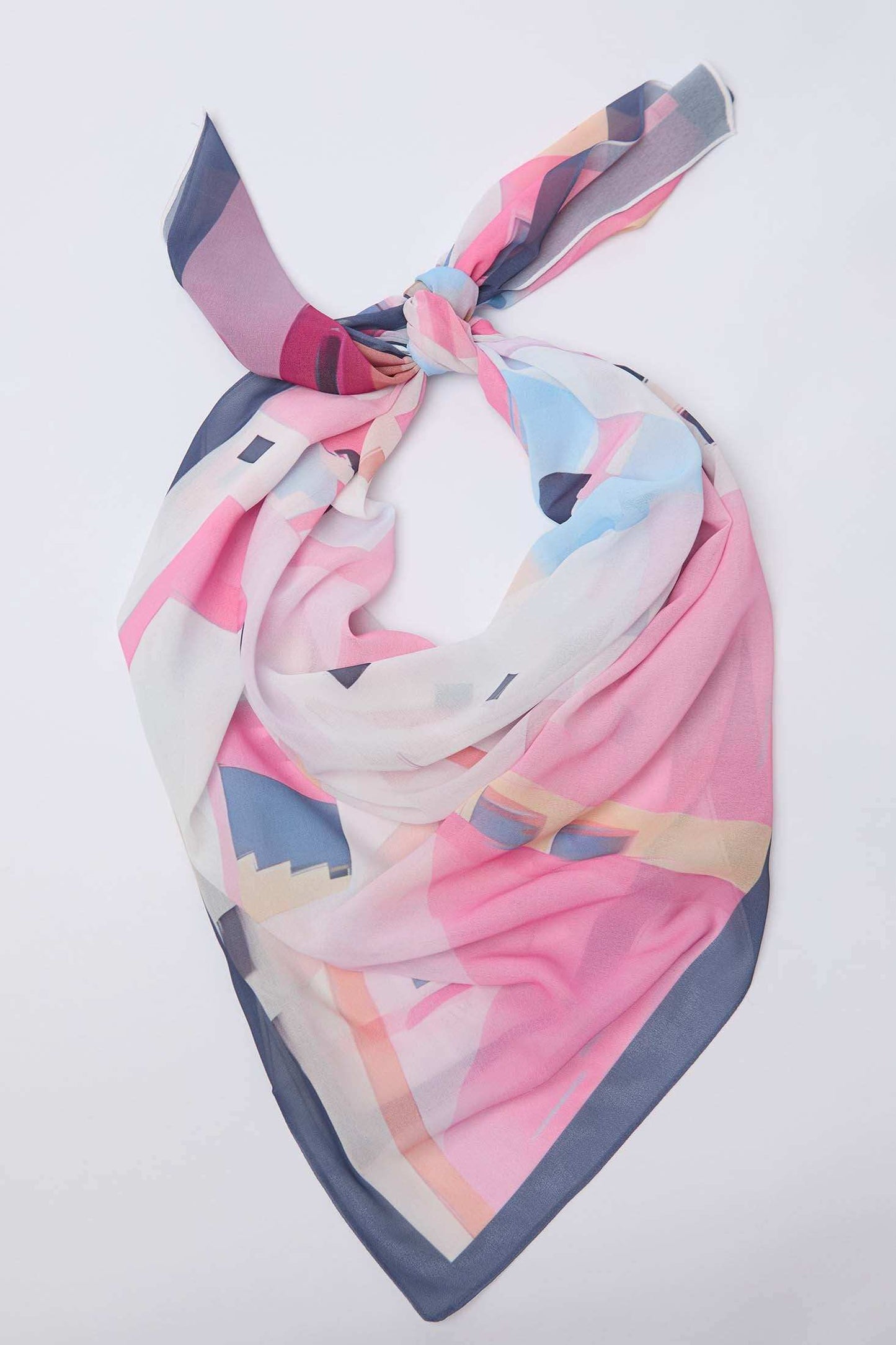 وشاح نسائي - وردي