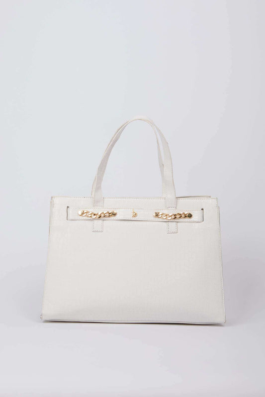 Women Bag - White