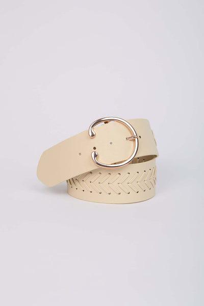 Women Belt - Beige