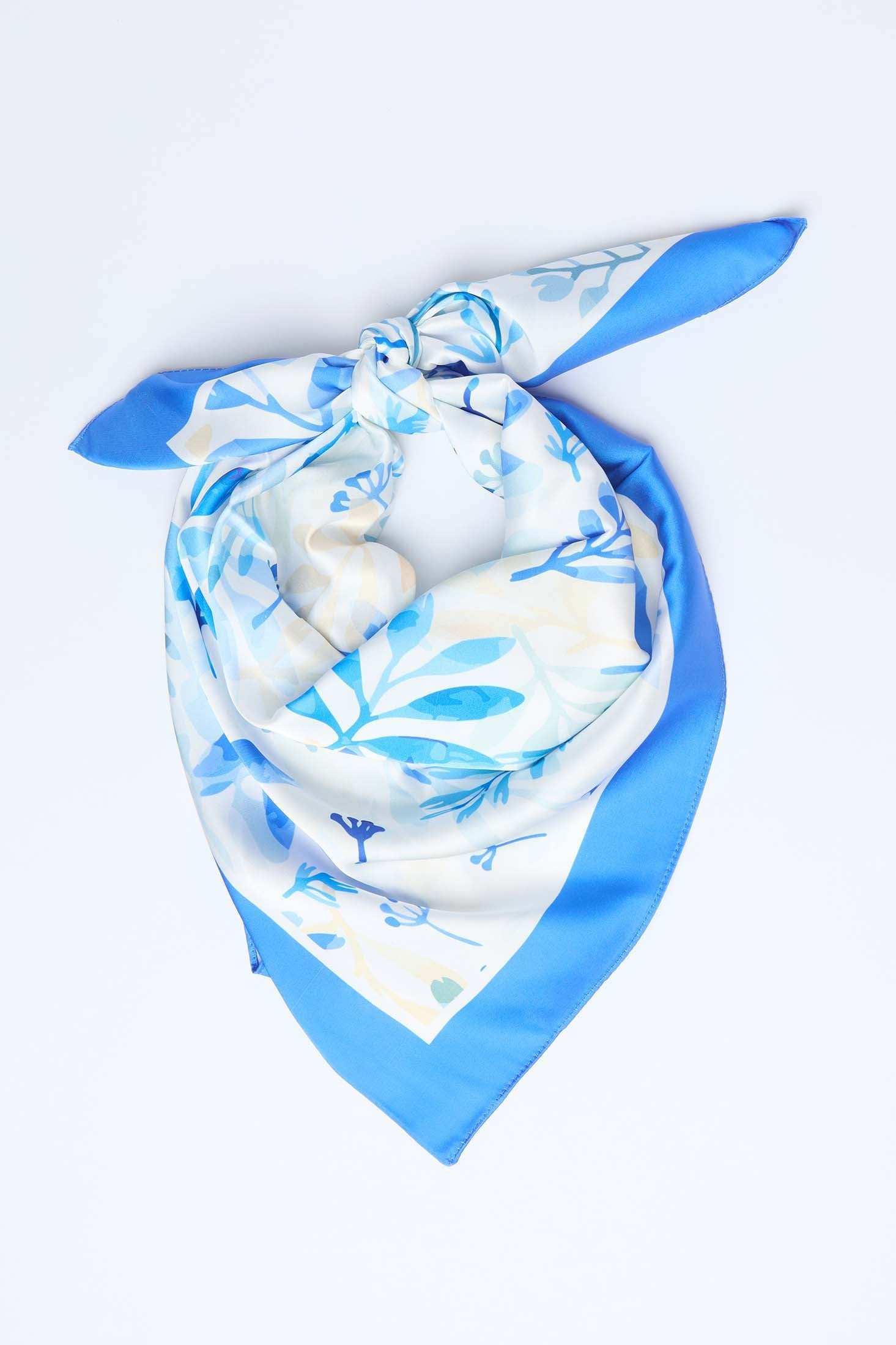 وشاح نسائي - أزرق