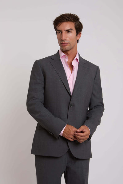 Men Regular Fit Suit Jacket - Black