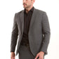 Men Regular Fit Suit Jacket - Black