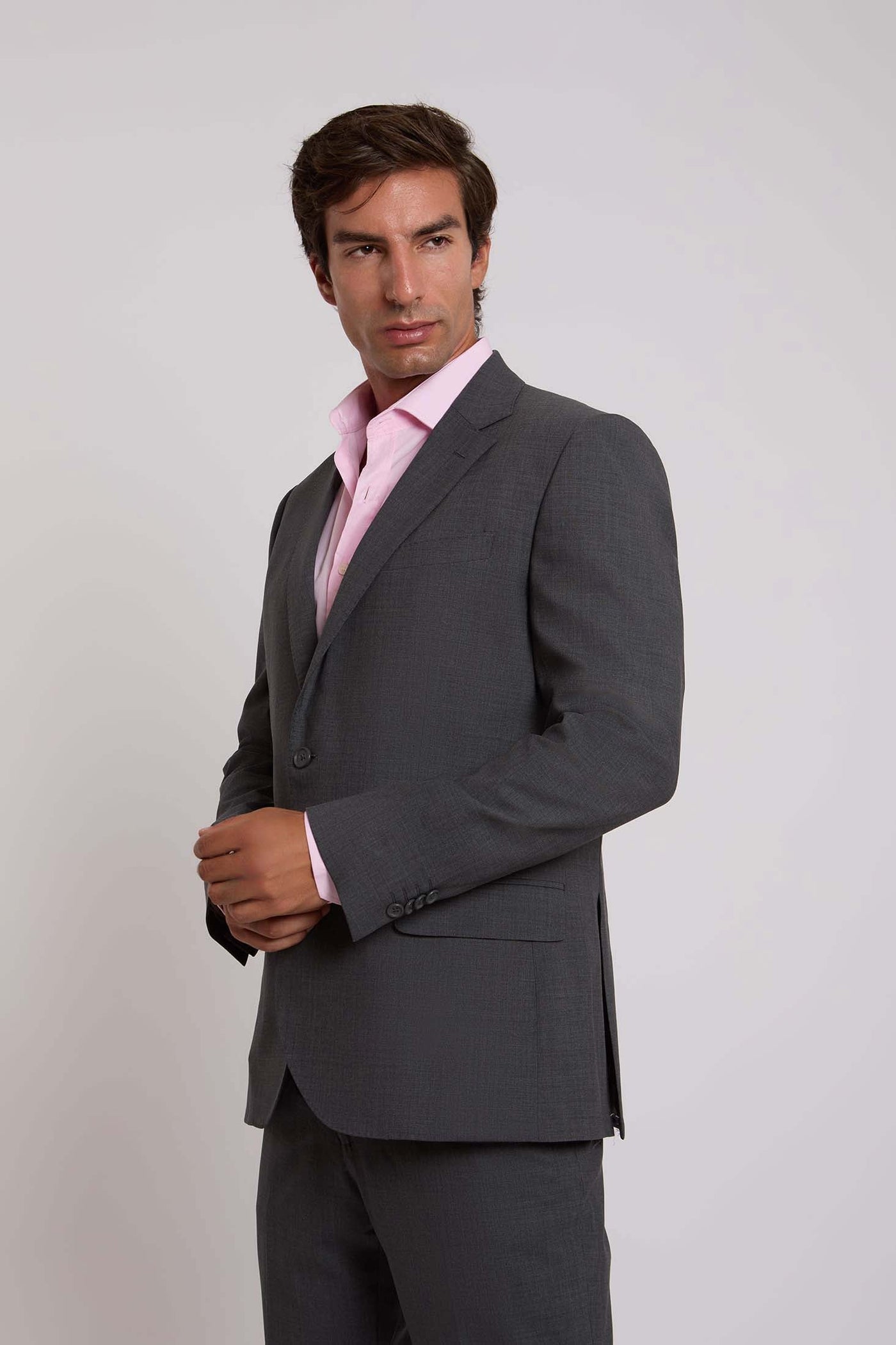 Men Regular Fit Suit Jacket - Black