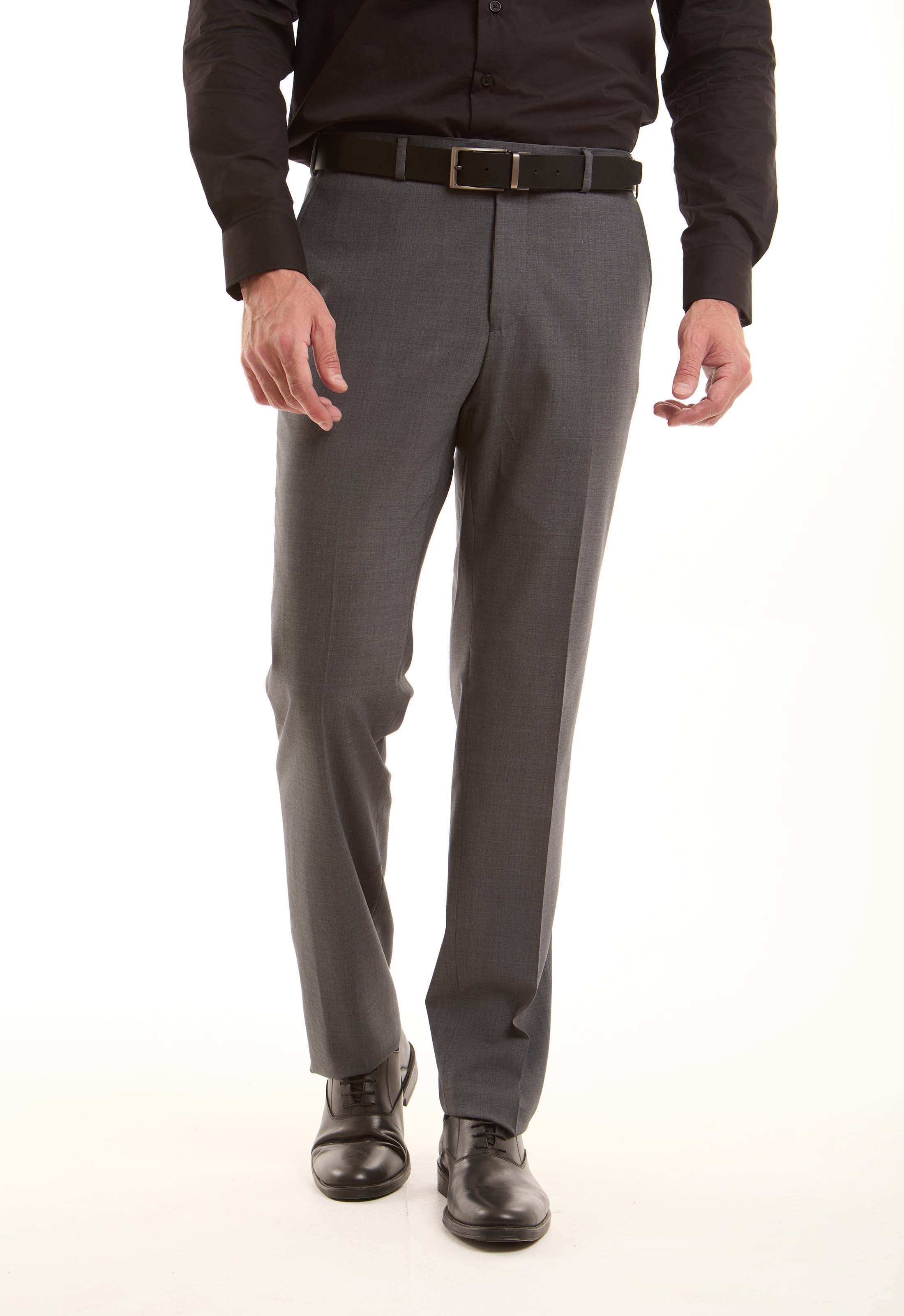 Classic Wool-Blend Suit Pants
