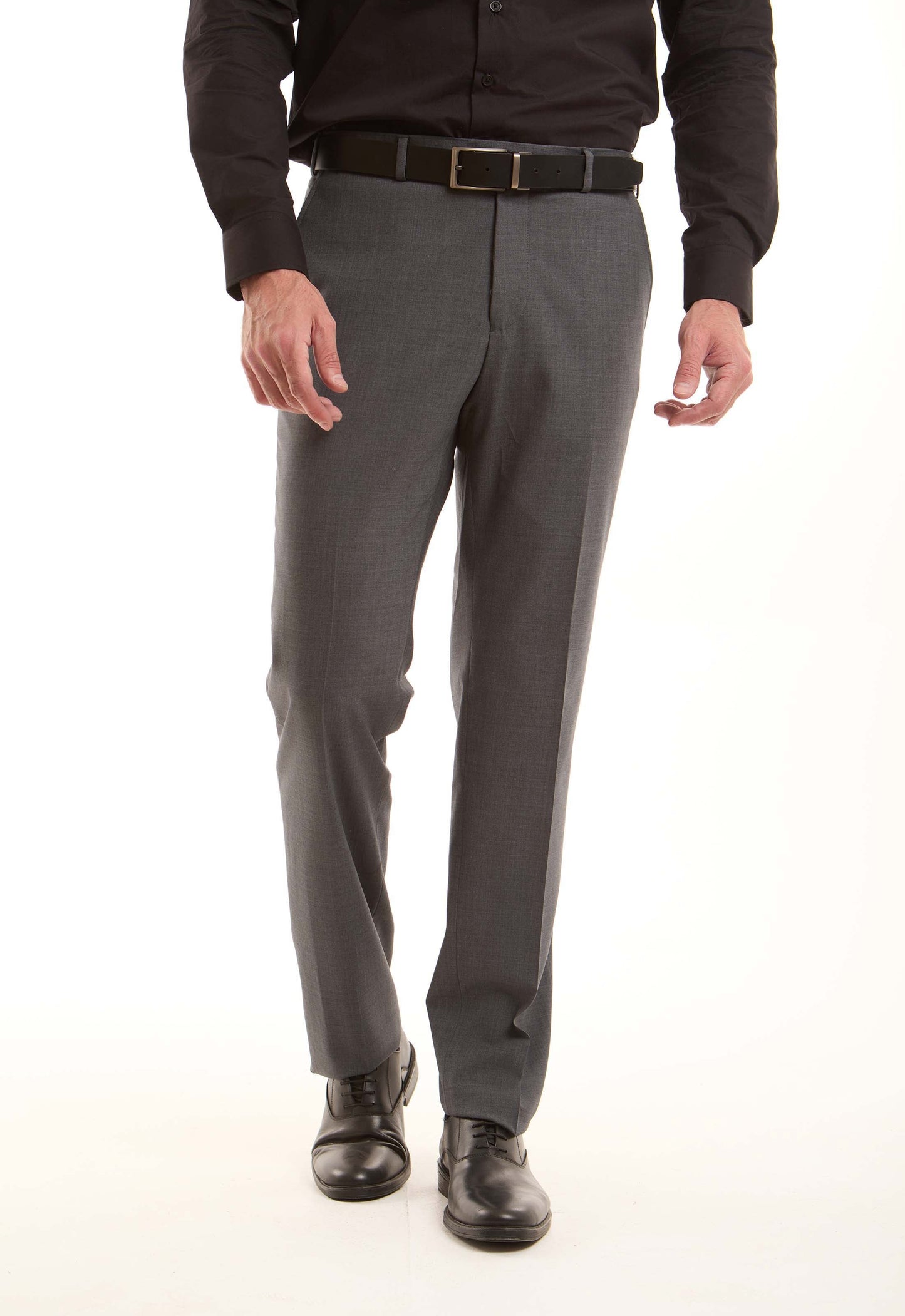 Classic Wool-Blend Suit Pants