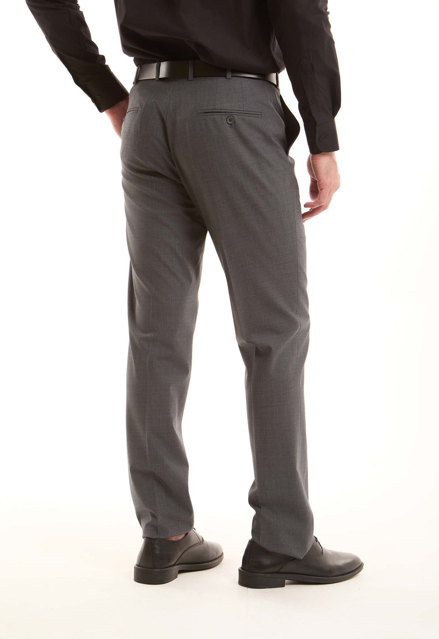 Classic Wool-Blend Suit Pants