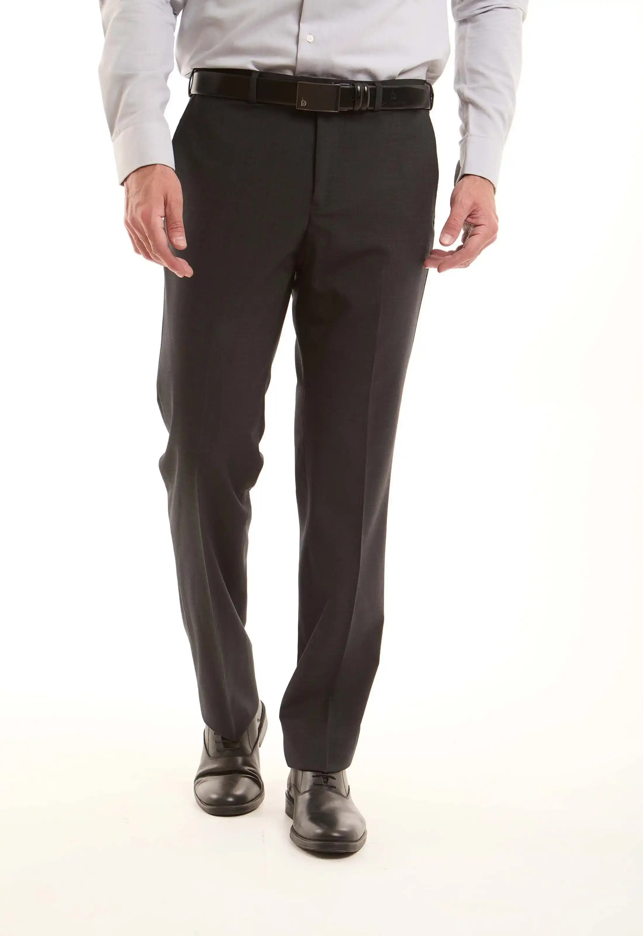 Classic Wool-Blend Suit Pants
