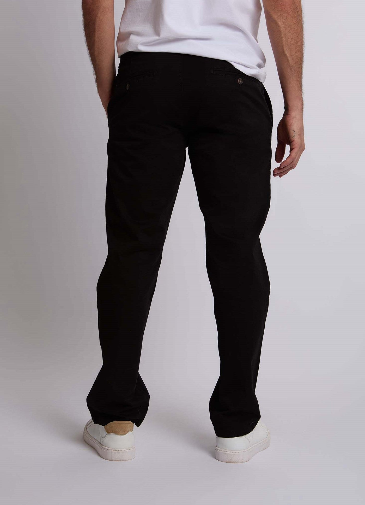 Men Regular Fit Pant - Black