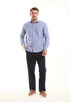 Stretch Cotton Straight Chinos Pants